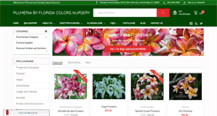 Desktop Screenshot of floridacolorsplumeria.com